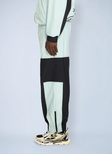 LN-CC® - Off-White: Marker Cuffed Slouchy Trackpants - Black Off-White Marker Cuffed Slouchy Trackpants Black ofw0164117