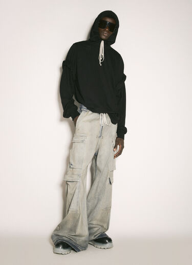 Rick Owens DRKSHDW Cargo Jumbo Belas Pants Light Blue drk0158006