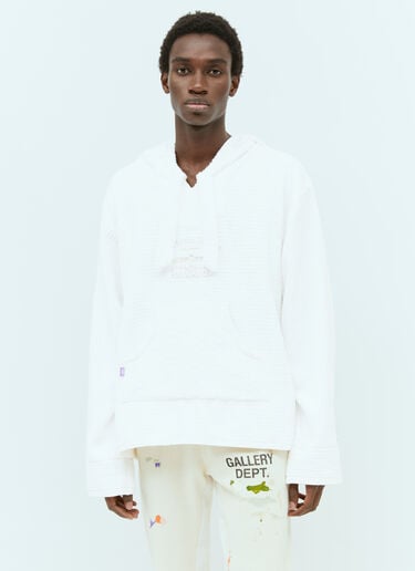 Gallery Dept. Beach Baja Hooded Sweatshirt White gdp0153042