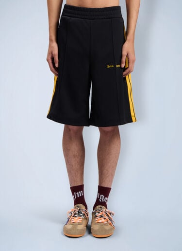 Classic Logo Track Shorts Palm Angels Classic Logo Track Shorts Black pma0162041