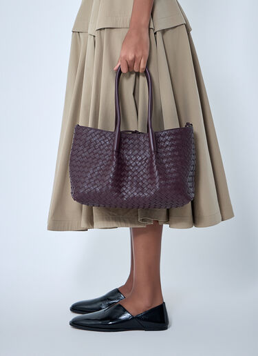 Bottega Veneta Pinacoteca Shoulder Bag Burgundy bov0263023