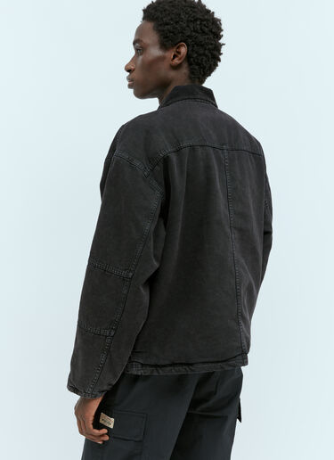 Stüssy Washed Canvas Shop Jacket Black sts0154001