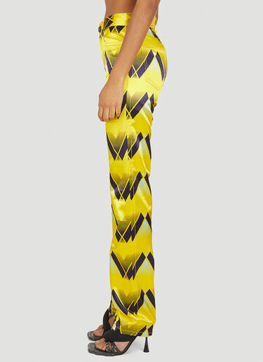 Meryll Rogge Graphic Print Pants Yellow rog0250007