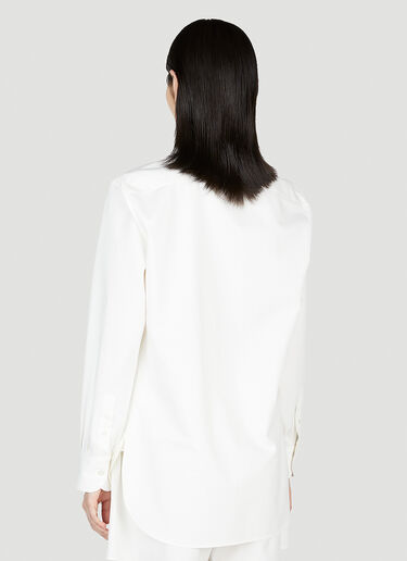 The Row Derica Shirt White row0253016