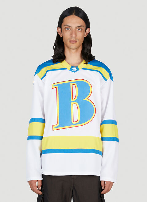 Better Gift Shop Hockey Sweatshirt White bfs0154006