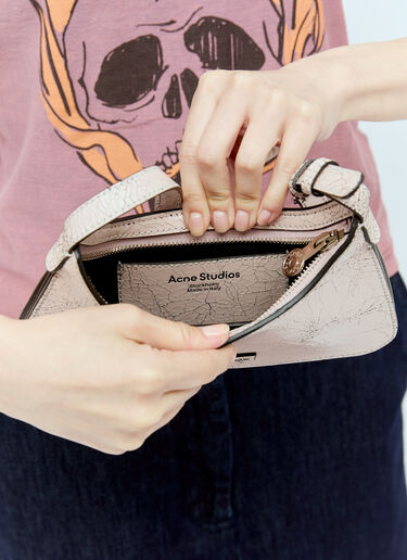 Acne Studios Platt 袖珍单肩包 粉色 acn0256002