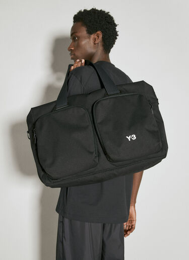 Y-3 Logo Embroidery Holdall Black yyy0356025