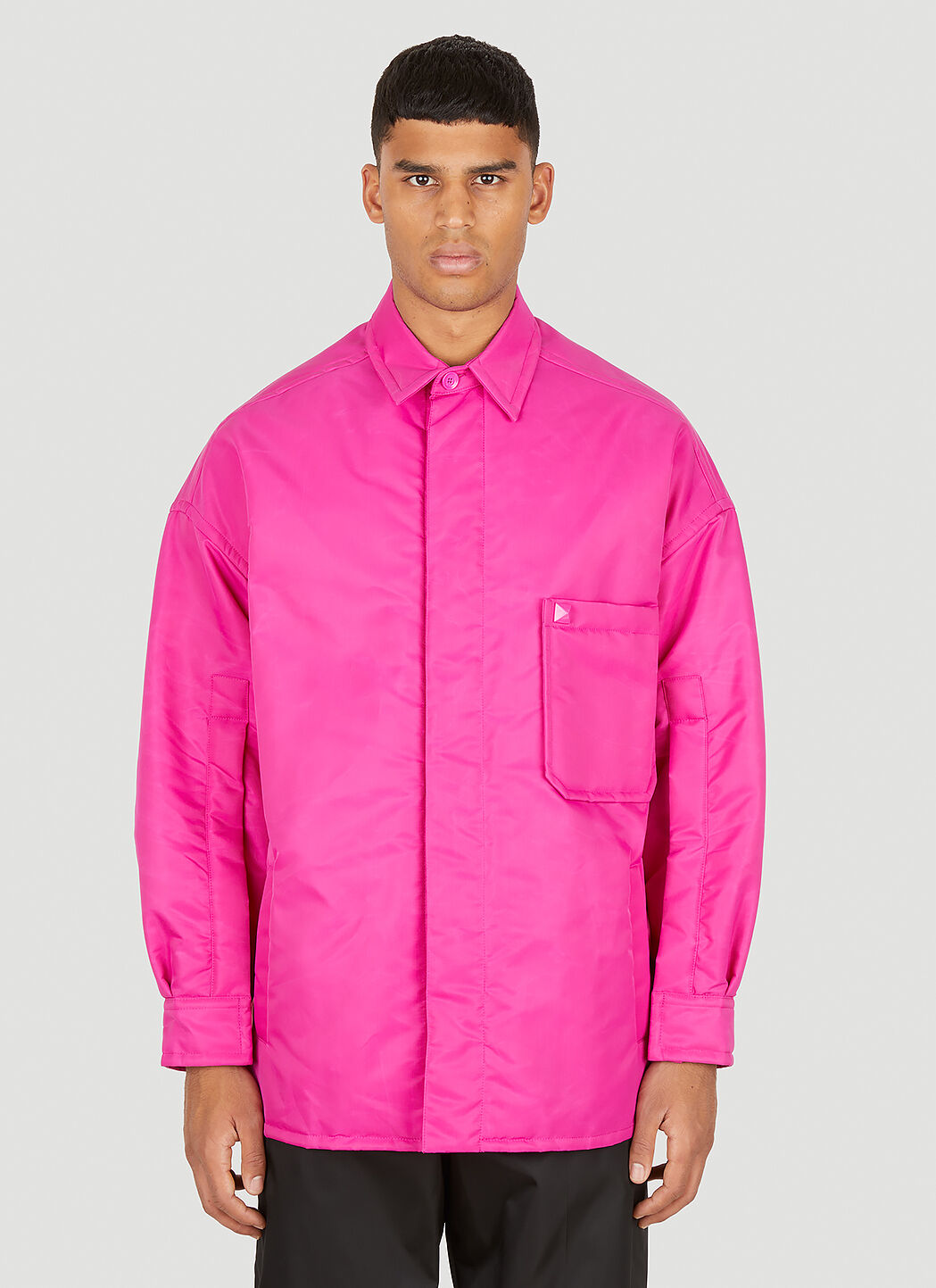 Pink valentino jacket store