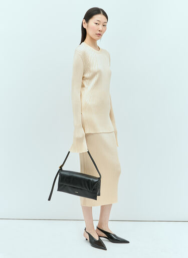 Jil Sander Origami 单肩包 黑色 jil0255030