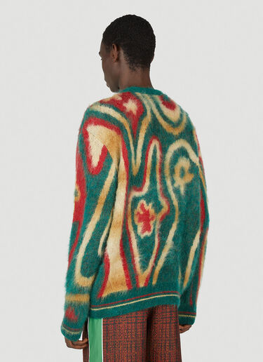 Ahluwalia Ongoye Cardigan Green ahl0152003