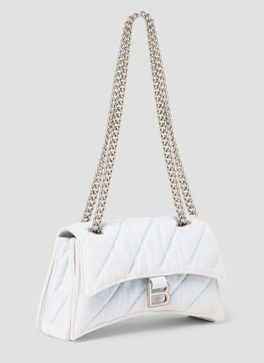 Crush Small Chain Bag Balenciaga Crush Small Chain Bag Blue bal0253046