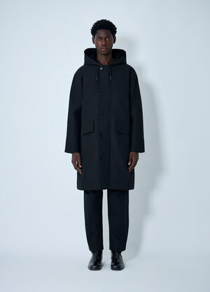 MHL by Margaret Howell Hooded Deck Parka Black mhl0162003