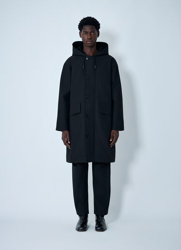 MHL by Margaret Howell Hooded Deck Parka Black mhl0162003