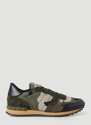 Valentino Rockrunner Sneakers Green val0147026
