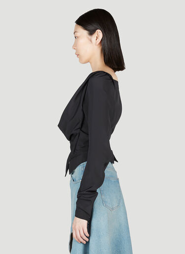 Sunday Long Sleeve Top Vivienne Westwood Sunday Long Sleeve Top Black vvw0253012