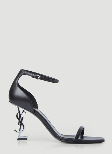 Saint Laurent Opyum Monogram High Heels Black sla0246081