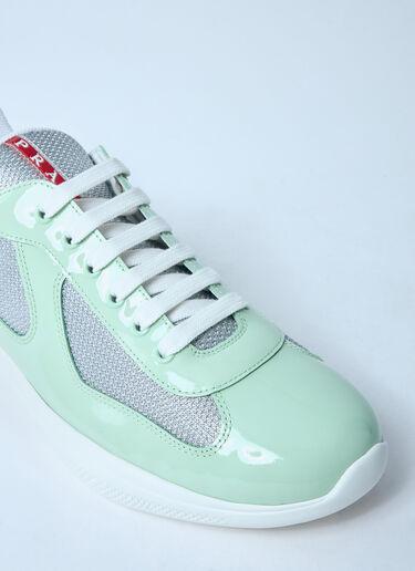 Prada America's Cup Sneakers Green pra0159009