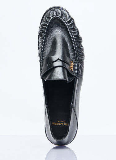 Saint Laurent Le Loafer Penny Slippers Black sla0158011