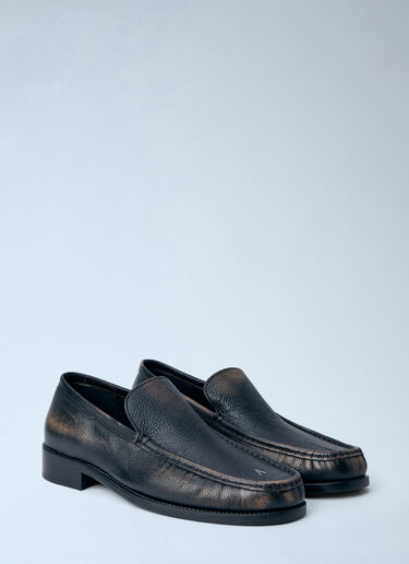 Acne Studios Leather Loafers Dark Brown acn0164019