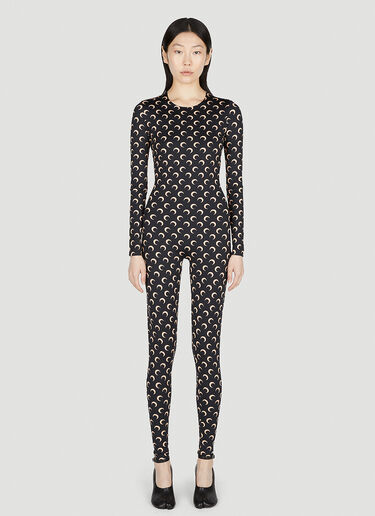 Marine Serre Moon Print Jumpsuit Black mrs0252009