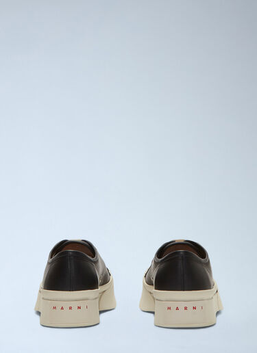 Marni Pablo 皮革运动鞋  黑色 mni0237013