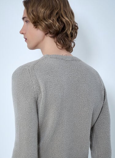 RIER Textured Knit Sweater Grey rrr0164004