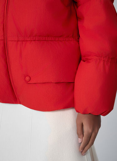 High-Neck Puffer Jacket Moncler + Jil Sander High-Neck Puffer Jacket Red mjl0262001