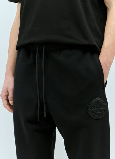 Moncler x Roc Nation designed by Jay-Z Logo Patch Track Pants Black mrn0156010