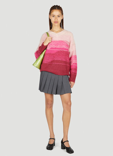 Acne Studios Ombre Sweater Pink acn0252013