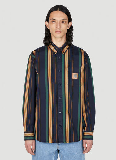 Carhartt WIP Dorado Stripe Shirt Navy wip0151014