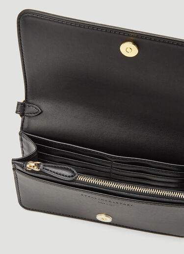 Stella McCartney Wallet Shoulder Bag Black stm0243044