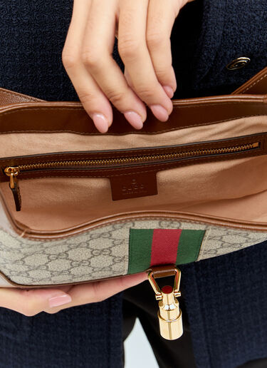 Gucci Jackie 1961 Small Shoulder Bag Brown guc0257150