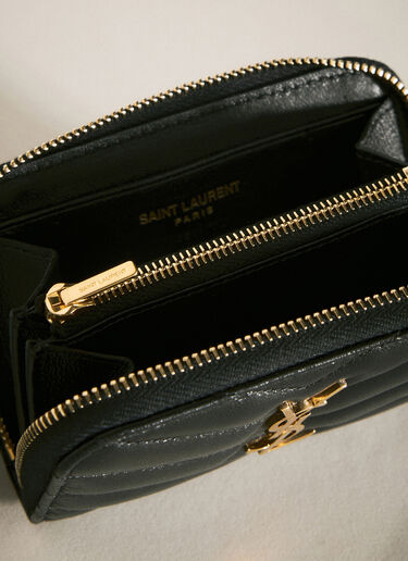 Saint Laurent Cassandre Cardholder Black sla0258030