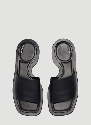 Balenciaga Void Slides Black bal0145015