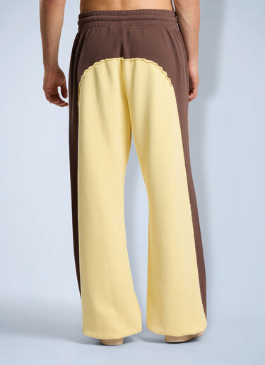 Palm Angels Vintage Logo Loose Sweatpants Brown pma0166252