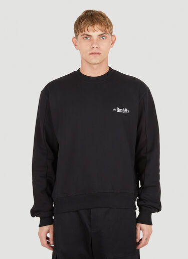 GmbH Screen Print Sweatshirt Black gmb0150012