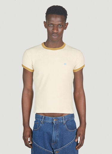 Acne Studios Terry Cloth T-Shirt Cream acn0151025