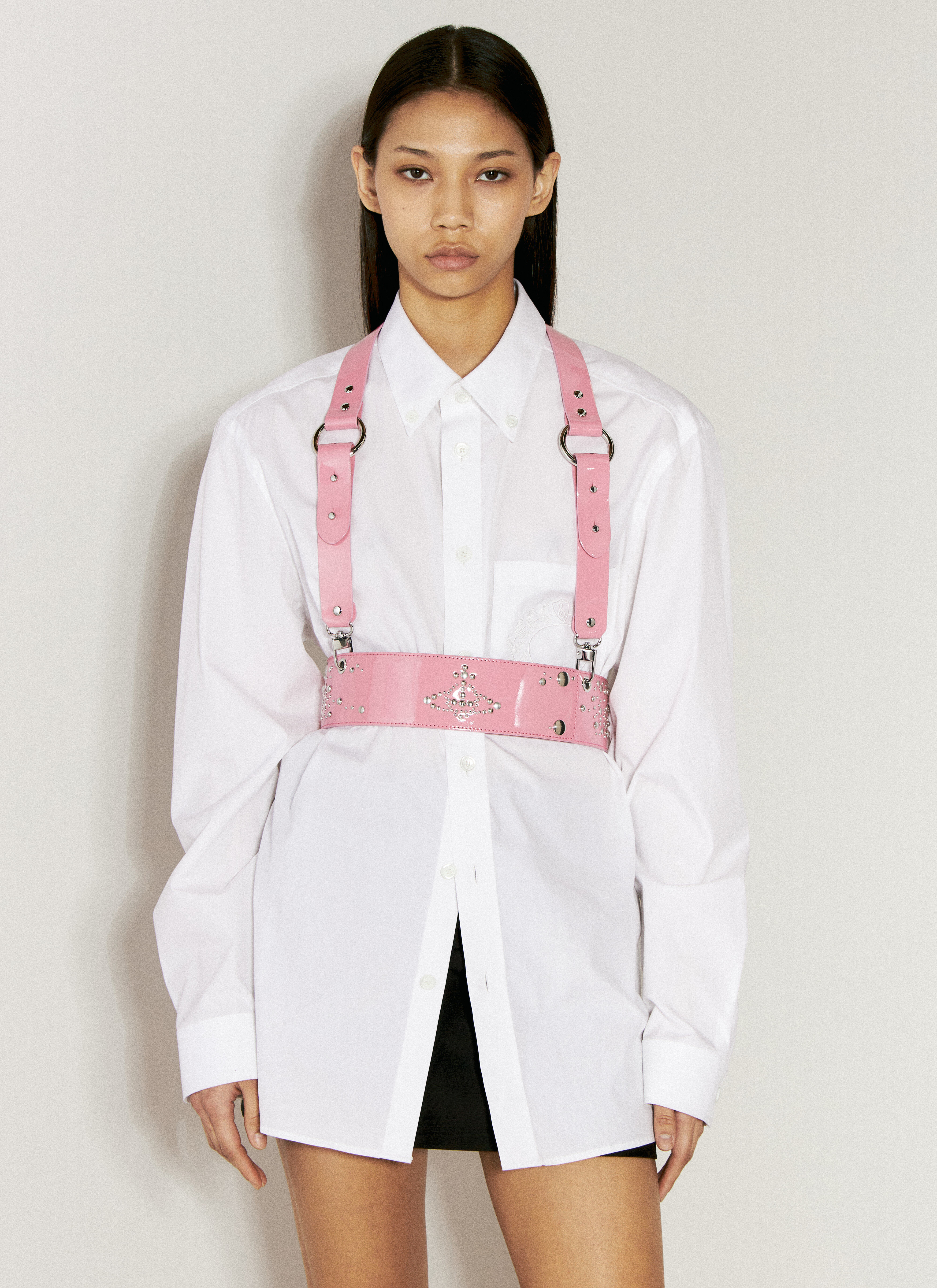 Vivienne Westwood Women's' Stud Harness in Pink | LN-CC®