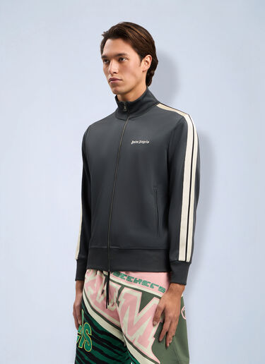 Palm Angels Classic Logo Track Jacket Grey pma0164036