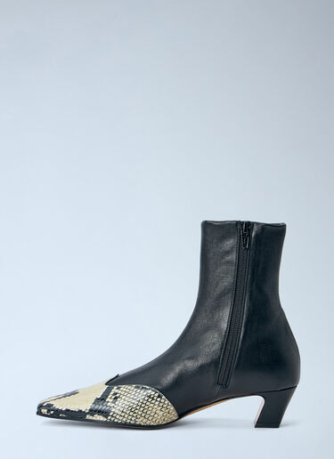 Khaite Nevada Ankle Stretch Boots Black kha0265035