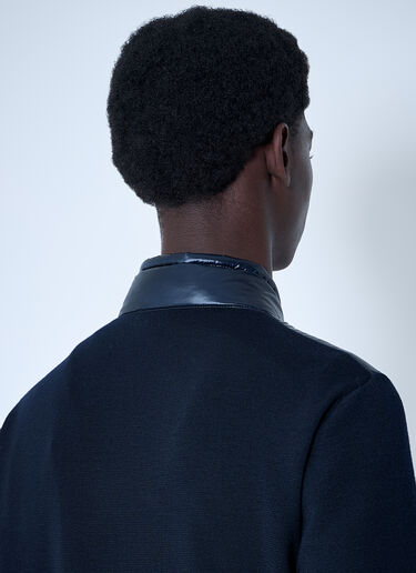 Moncler Quilted Cardigan Blue mon0160038