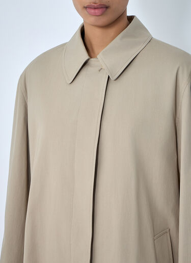The Row Dayton Trench Coat Beige row0264055