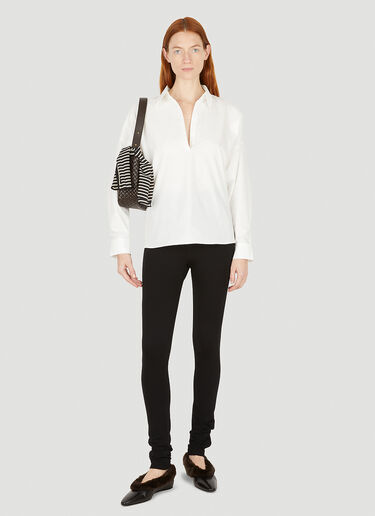 TOTEME Poplin Shirt White tot0251033