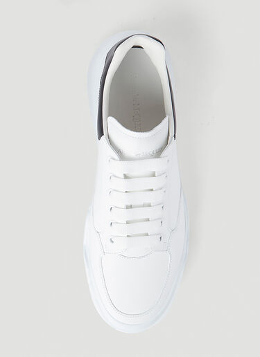 Alexander McQueen Court Leather Sneakers White amq0145051