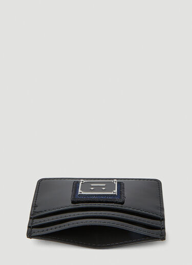 Acne Studios 方脸铭牌卡夹 黑色 acn0151049