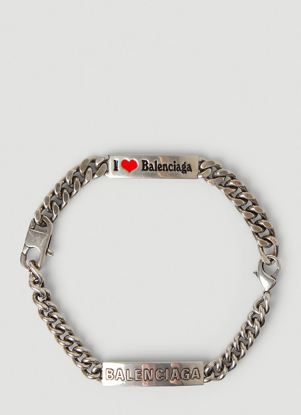 Balenciaga discount logo bracelet