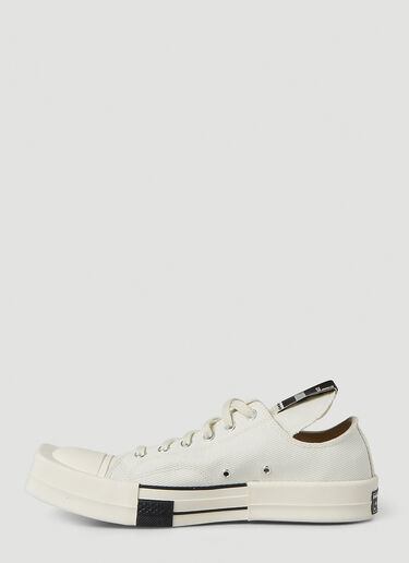 Rick Owens x Converse TURBODRK Chuck 70 Ox Sneakers White rco0346002