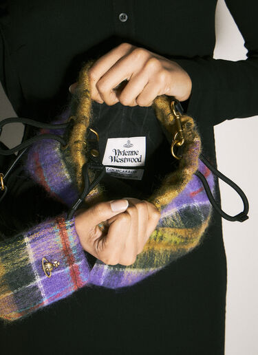 Vivienne Westwood 抽绳手包 紫色 vvw0258005