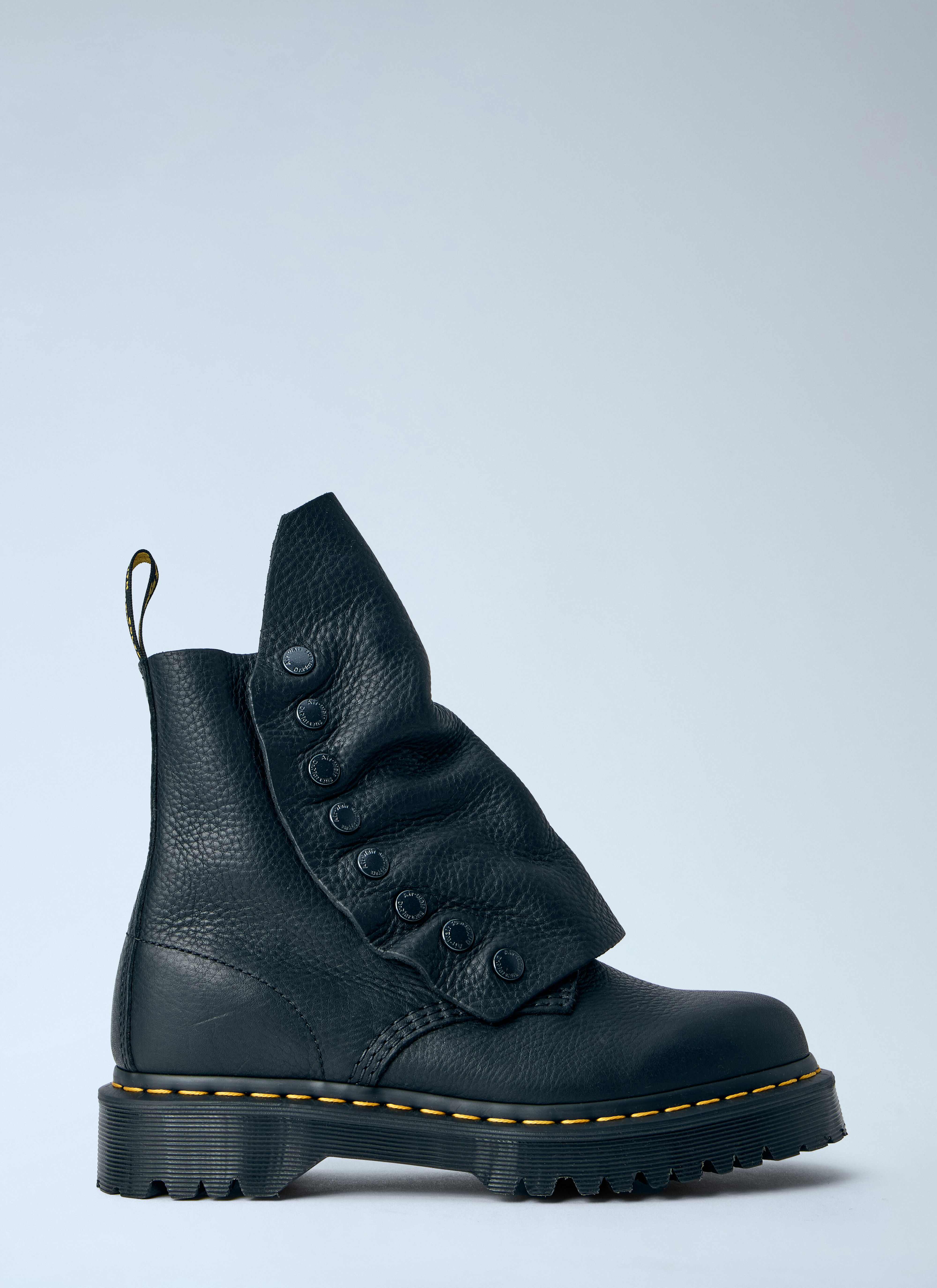 LIMI Feu Women's' x Dr. Martens DOT Button Boots in Black | LN-CC®
