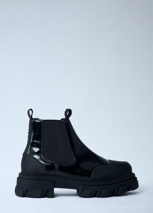 GANNI Low Chelsea Boots Black gan0262013